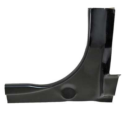 Lower Trunk Drip Rail Corner Coupe, Convertible RH Fits 1967-1968 Mustang