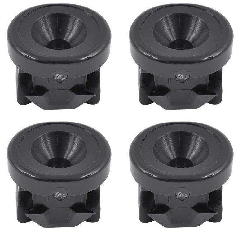 4 Piece Headlamp Bezel Retainer Set For 1973-1974 Dodge Dart