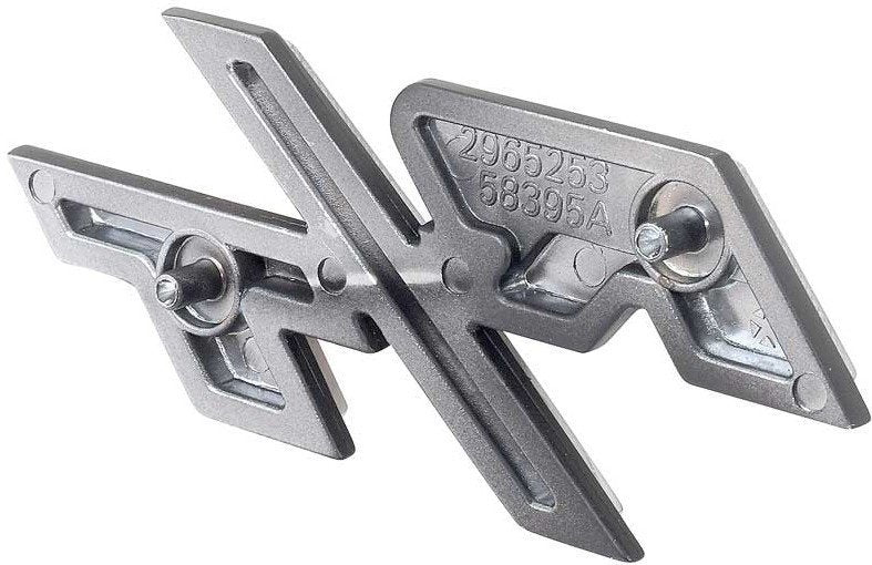 Diecast Rear Panel R/T Emblem With Hardware For 1970 Dodge Charger
