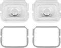 Back Up Lamp Lens with Gaskets Pair Fits 1964 Dodge Polara