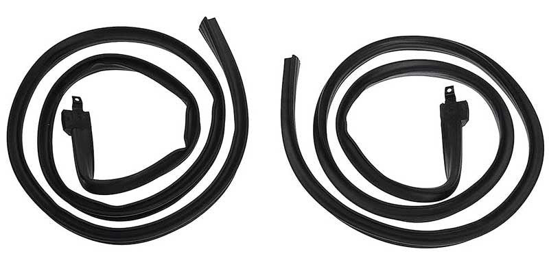 Roof Rail Weatherstrip Pair Fits 1965-1966 Mustang 1967-1968 Cougar