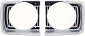 Headlamp Bezel Set Pair Fits 1967 Dodge Dart