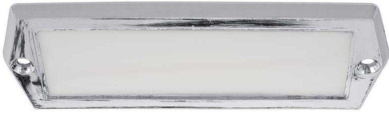 Reproduction Dome Lamp Lens With Chrome Bezel Fits 1964-1972 Ford F100 F250 F350