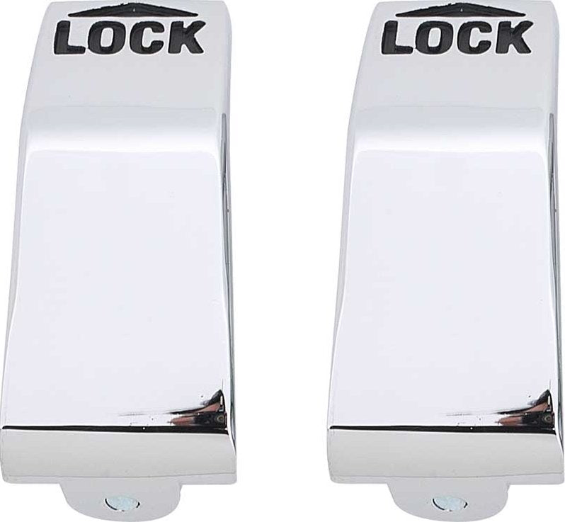 Chrome Door Lock Lever Set For 1970-1974 Challenger Cuda and Barracuda