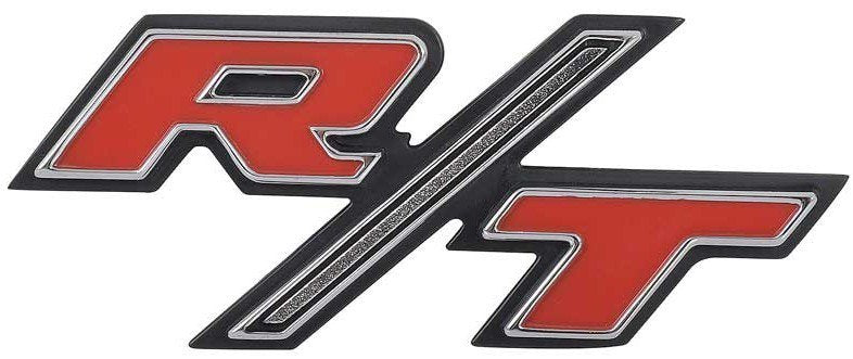 Diecast Rear Panel R/T Emblem With Hardware For 1970 Dodge Charger
