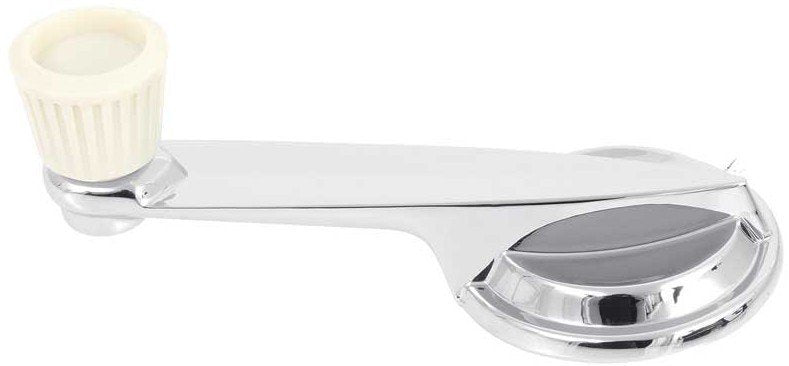 Off-White Window Crank Handle Knob Set For 1960-1963 Ford Falcon