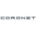 CORONET Quarter Panel Letter Set Black Fits 1967 Dodge Coronet