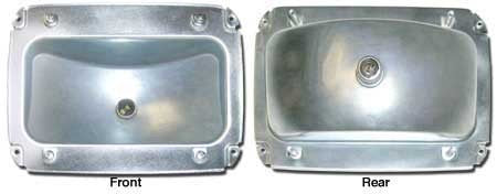 Tail Light Housing with Socket LH/RH Fits 1965-1966 Ford Mustang