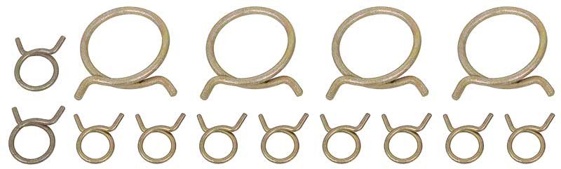 Heater Hose Clamp Set Big Block Hemi Fits 1971-1974 Mopar A B E-Body