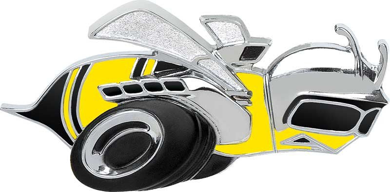 Super Bee Bumble Bee Grill Emblem Fits 1969 Dodge Coronet