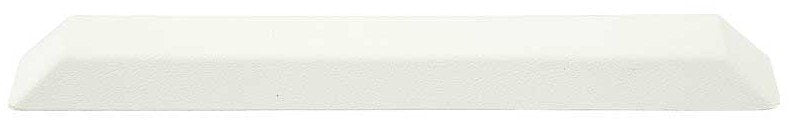 White Urethane Arm Rest Pad Pair For 1964-1966 Ford Mustang Models