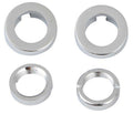 Windshield Wiper Pivot Shaft Bezel and Nut Set For 1964-65 Ford Mustang
