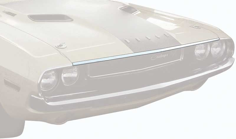 Hood Lip Molding 52-1/4 Fits 1970-1971 Dodge Challenger