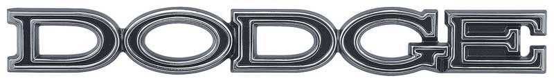 Dodge Hood Grill Trunk Emblem Fits 1971 Dodge Models