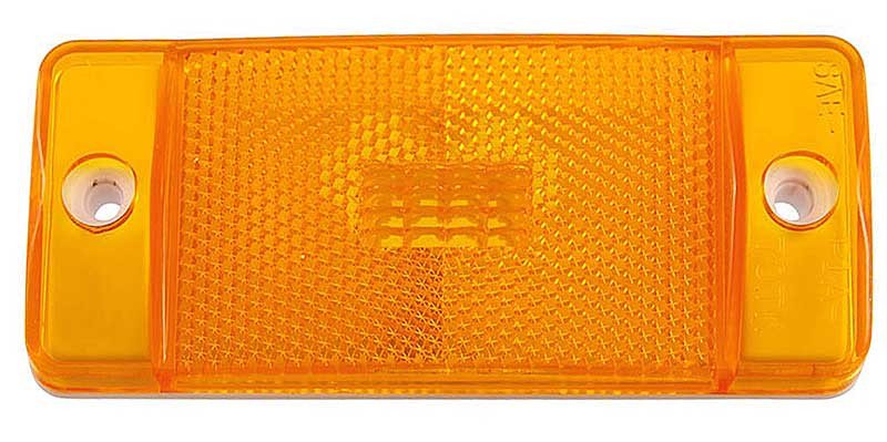 Side Marker Lamp Front Fits 1970-1977 Ford Bronco, 1970-1972 Pickup, Econoline