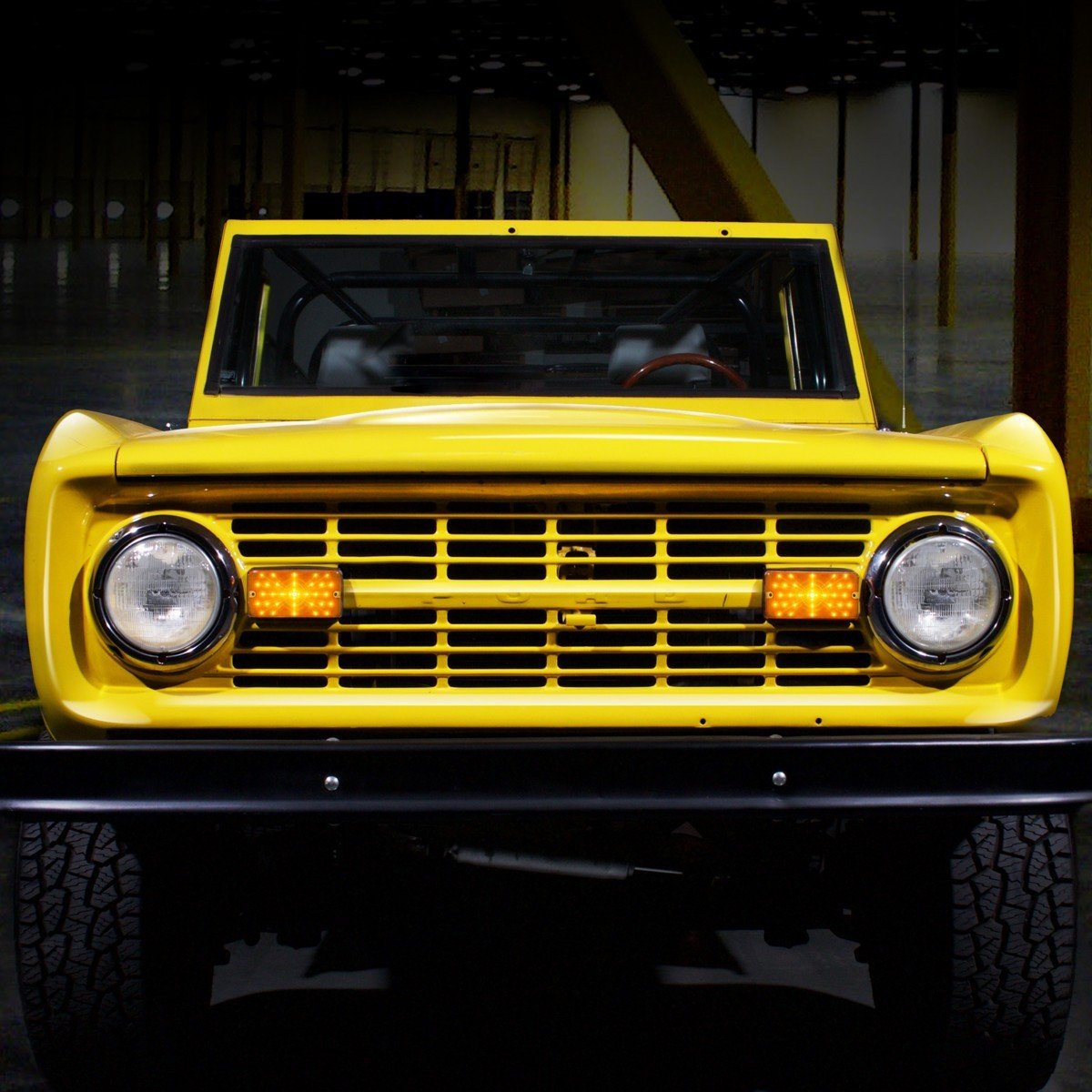 Super Bright 35 LED Parking and Turn Signal Light For 1969-1977 Ford Bronco