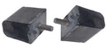 Rubber Rear Axle Bump Stops For 1980-1996 Ford Bronco; Pair