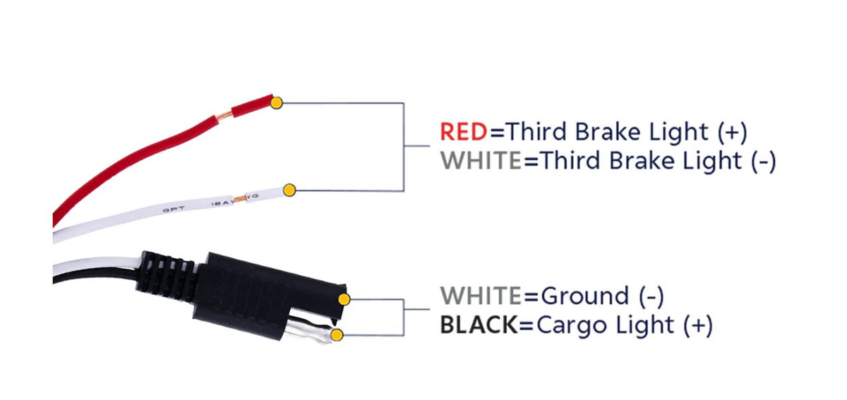 LED 3rd Brake Cargo Combo Lamp Light For 1967-1978 Ford Pickup Trucks