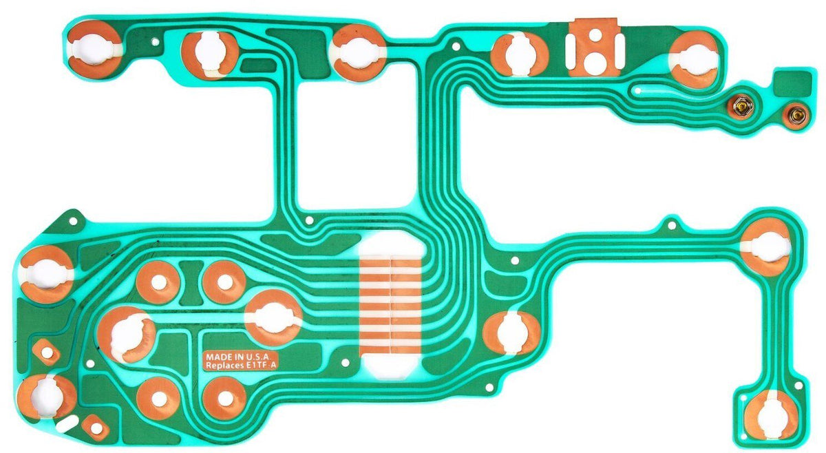 Instrument Panel Printed Circuit For 1981-1986 Ford Bronco With Warning Lights