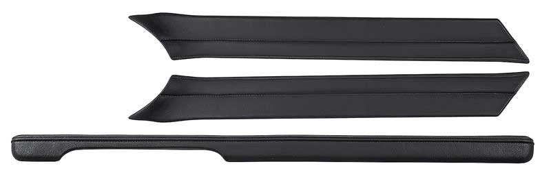 Fits 1967-1968 Mustang Lower Instrument Panel Pad / Windshield Pillar Pad Kit