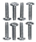 Stainless Steel Headlamp Ring Mounting Screw Set For 1969 Ford Mustang; 8 Piece