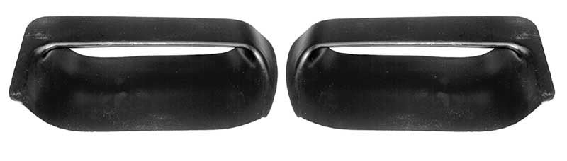 Hood Scoop Inserts Pair Fits 1971-1973 Mustang