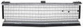 Front Grill Center Section Silver Fits 1968 Dodge Charger