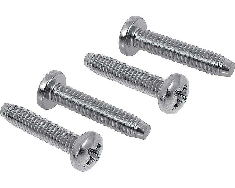 4 Piece #8-32 x 13/16" Park Lamp Lens Mounting Screw Set For 1969 Dodge Dart