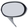Manual Bullet Outer Door Mirror Paintable RH Fits 1971-1974 Mopar B/E-Body