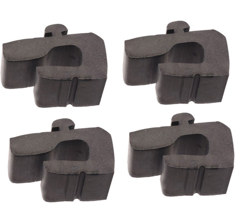 Hood Side Bumper Set For 1976-1979 F100 F150 F250 F350; 4 Piece Set