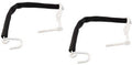 Black Rubber FlareSide Tailgate Chain Covers For 1948-1952 F1 F2 F3 F4