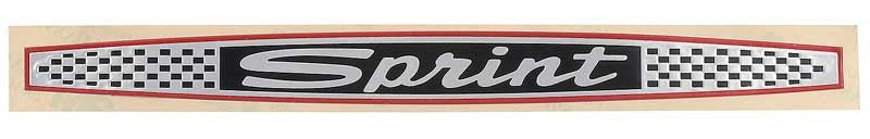 Sprint Fender Emblem Foil Insert Fits 1965 Ford Falcon