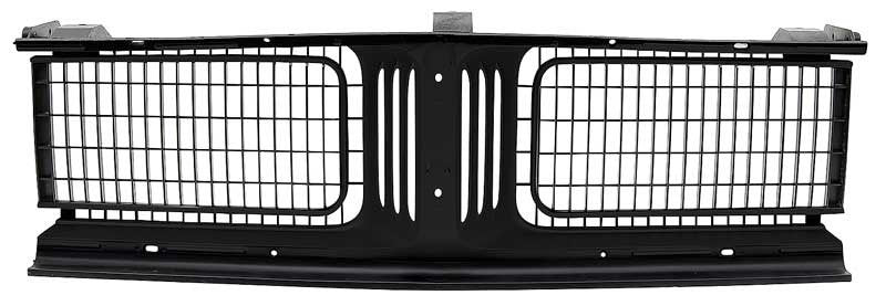 Center Grill Assembly Black Fits 1969 Dodge Charger