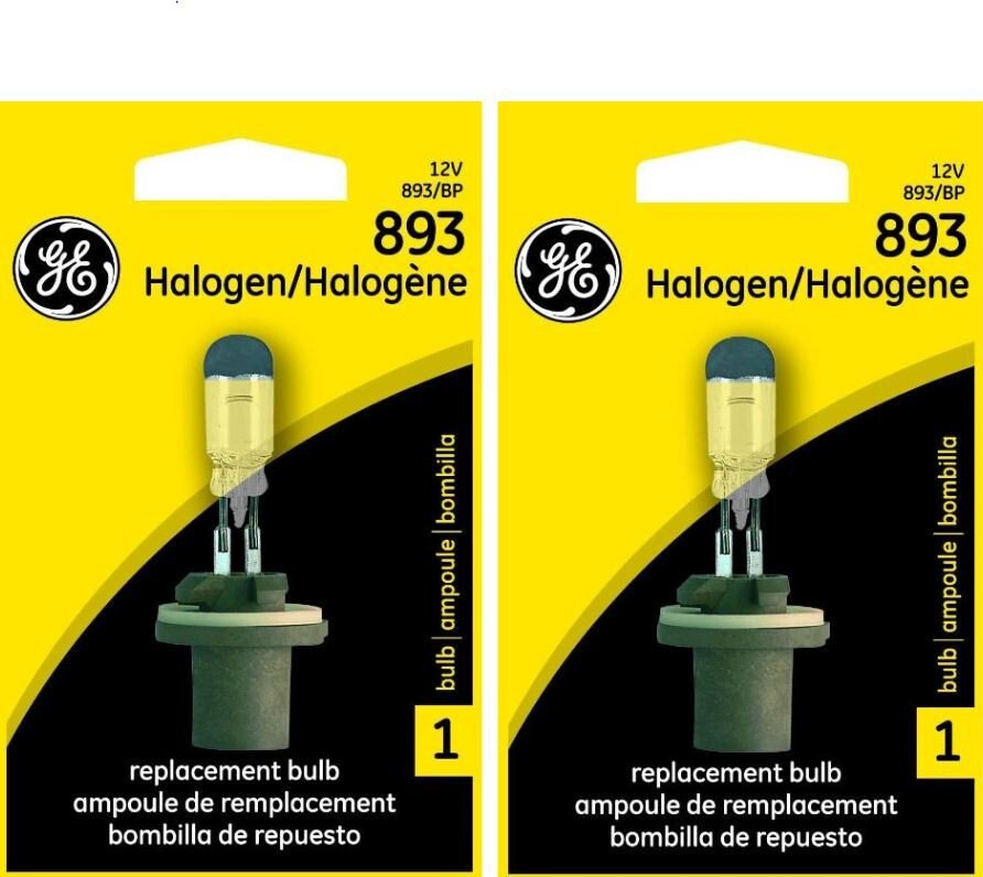 Fog Lamp Bulbs For 1994-1998 Ford Mustang Cobra; Pair