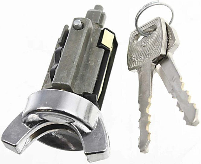 Chrome Ignition Lock Cylinder For 1977-1978 Ford Mustang II
