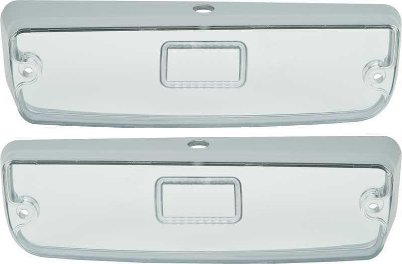 Parking Light Lenses Pair Fits 1971-1974 Dodge Charger