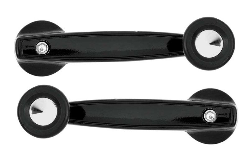 Black Window Crank Handle Set For Challenger Charger Coronet Dart Cuda Duster