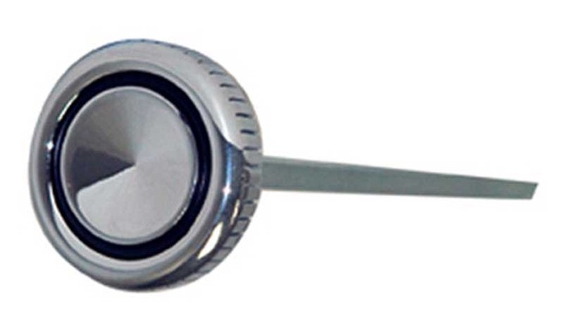 Chrome Headlight Knob With Shaft For 1967-1968 Ford Mustang Mercury Cougar