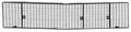 Front Grill Assembly Standard or GT Models Fits 1967 Mustang
