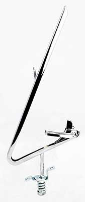 Vent Window Glass Frame with Handle Passenger side Fits 1964-1966 Mustang