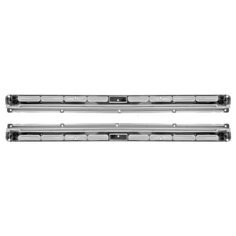 Door Sill Plate Stainless Steel LH and RH Fits 1964-1968 Mustang Convertible
