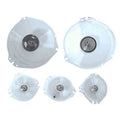 Gauge Lens Set with Clock Option Fits 1967-1968 Mustang