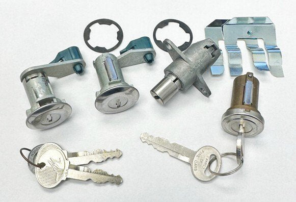 Door, Glove Box and Tailgate Lock Set For 1980-91 Ford Bronco W/Manual Tailgate