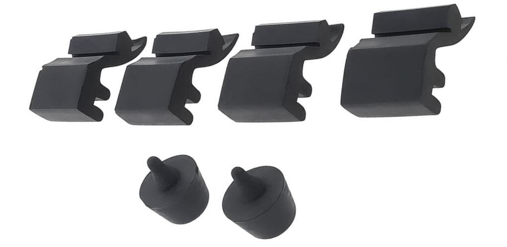 Hood Bumper Kit For 1953-1956 Ford F100 F250 F350; 6 Piece Set