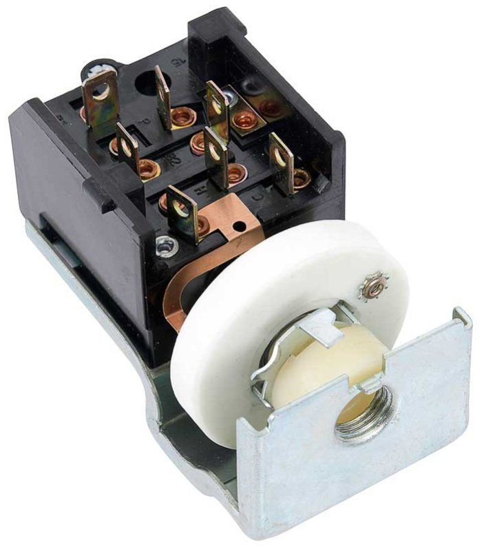 7 Terminal Headlamp Switch For 1962-1974 Plymouth Savoy Scamp and Valiant