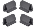Rubber Hood Side Bumper Set For 1968-1970 Plymouth Belvedere and 1968-1971 GTX