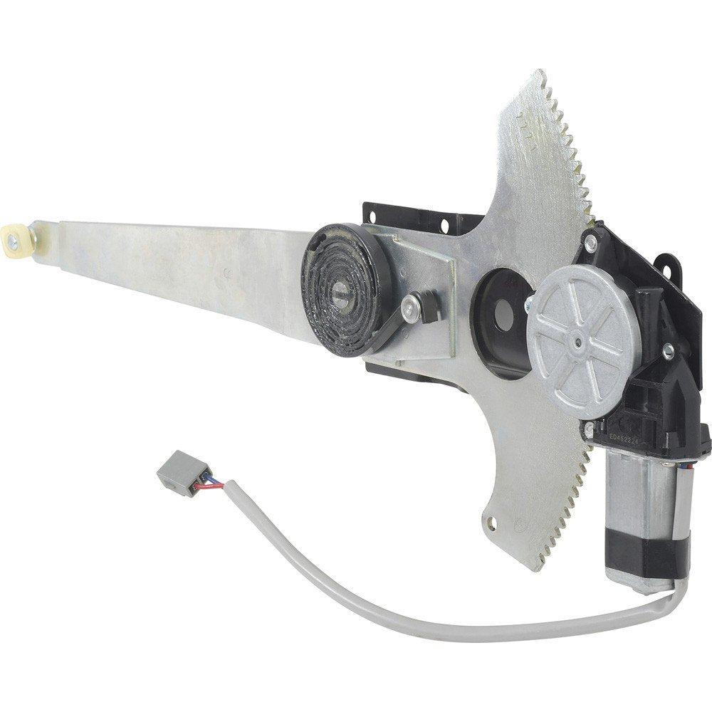 Window Regulator With Motor T-Top, Convertible RH Fits 1987-1993 Mustang