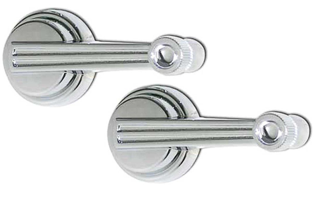 Quarter Window Crank Handles With Knurled Knobs For 1965-1967 Ford Mustang