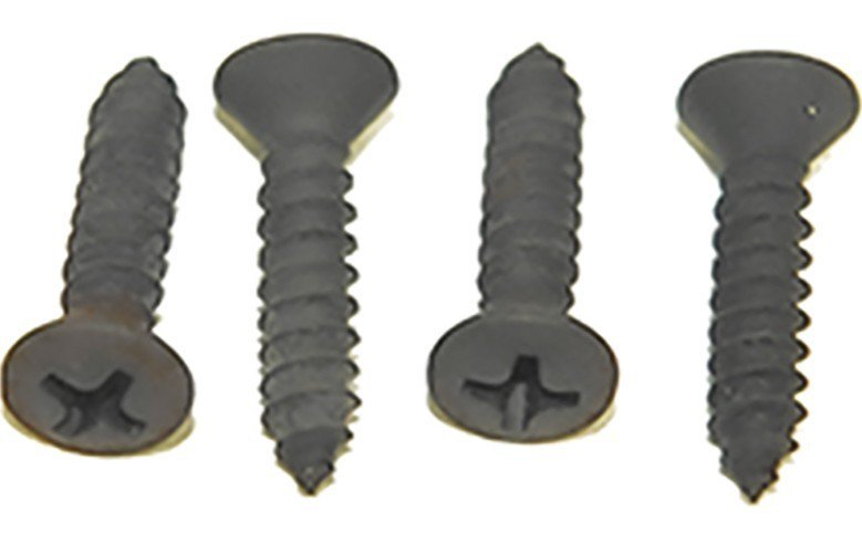 4 Piece Automatic Shift Plate Bezel Screw Set For 1964-1973 Ford Mustang