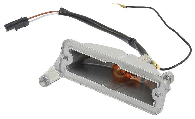 Parking Light Housing with Pigtail Connector LH Fits 1969 Dodge Dart